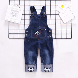 Diimuu 1 2 3 Jaar Peuter Jongens Denim Broek Baby Lange Overalls Tuinbroek Kids Jongen Jeans Jumpsuit Jongens Bodems Broek kleding 3T