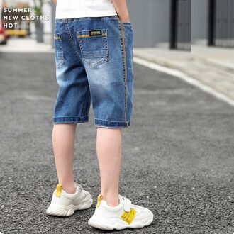 Diimuu Kids Jongen Shorts Kinderen Denim Shorts Boardshorts Plus Size 4-13 Jaar Zomer Jongens Stretch Korte Jeans casual Broek 10T