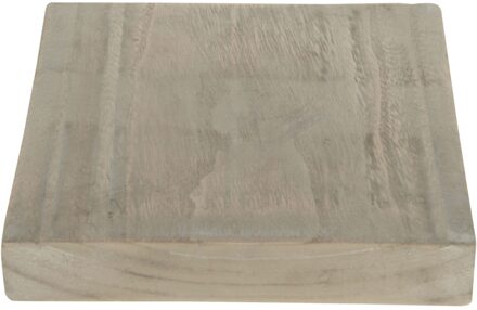 Dijk Houten plateau vierkant