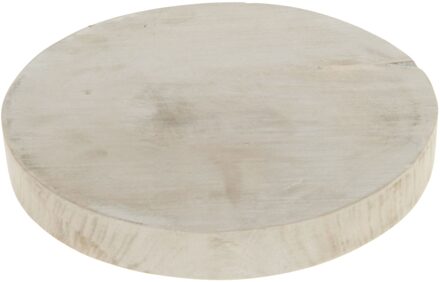 Dijk Houten plateau white-wash, 30cm