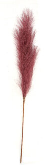 Dijk Natural Collections Kunstbloem Pluim kunsttak 77x8x3cm terra rood