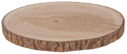 Dijk Natural Collections Plateau Paulownia hout 40 cm