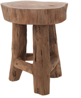 Dijk Natural Collections Teakhouten Krukje