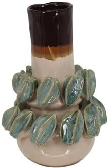 Dijk Natural Collections Vaas keramiek Ø20,3xh33,5cm beige