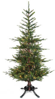 Dijk Natural Collections Wintervalley Trees - Kunstkerstboom Howard met LED verlichting - 180x105cm - Groen