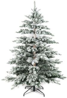 Dijk Natural Collections Wintervalley Trees - Kunstkerstboom Purden - 180x125cm - Besneeuwd Multicolor