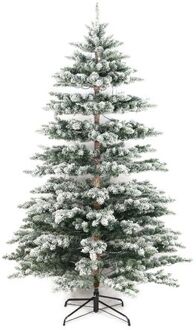 Dijk Natural Collections Wintervalley Trees - Kunstkerstboom Purden - 240x145cm - Besneeuwd Multicolor