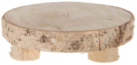 Dijk Plateau berkenhout, 18cm