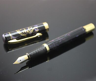 Dika Wen Metalen Vulpen School Kantoorbenodigdheden Briefpapier Elegante Pennen Voor Schrijven School Inkt Vulpen