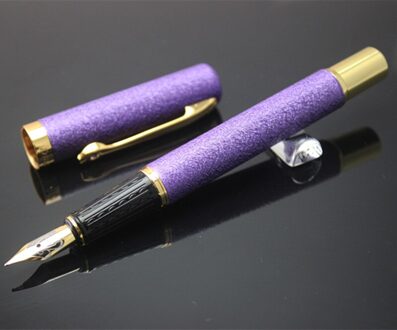 Dika Wen Metalen Vulpen School Kantoorbenodigdheden Briefpapier Elegante Pennen Voor Schrijven School Inkt Vulpen