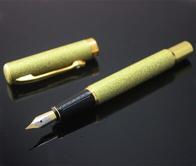 Dika Wen Metalen Vulpen School Kantoorbenodigdheden Briefpapier Elegante Pennen Voor Schrijven School Inkt Vulpen