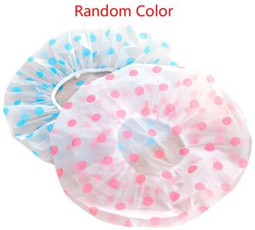 Dikke 1Pcs Waterdicht Bad Hoed Dubbele Laag Douche Haar Cover Vrouwen Benodigdheden Douche Caps Badkamer Accessoires