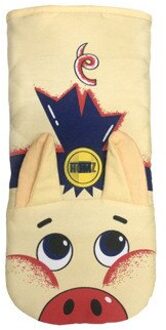 Dikker Food Grade Katoen Anti Handschoenen Kom Map Keuken Warmte-isolatie Plaat Map Bakken Oven Hand Clip mitts 1stk varken