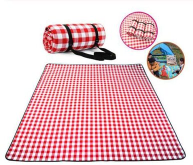 Dikker Pad Ademend Zachte Deken Voor Outdoor Opvouwbare Waterdichte Deken Camping Strand Plaid Picknick Mat 200x200cm