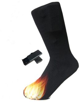 Dikker Warmer Sokken Elektrische Verwarmde Sokken Oplaadbare Batterij Voor Vrouwen Mannen Winter Outdoor Fietsen Sport Verwarmde Sokken