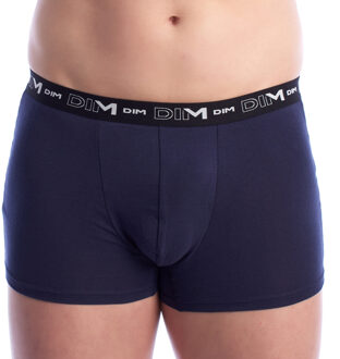 DIM 2er-Pack Stretch-Boxershorts aus Baumwolle D6596 für Herren - maat 2XL Navy/rood