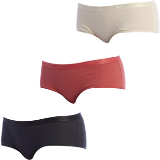 DIM 3er-Pack D4H01 Baumwoll-Slips für Damen Veelkleurig