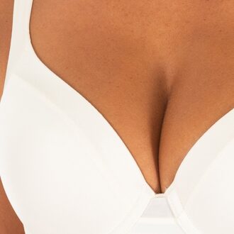 DIM D0CS8 Beugelbeha voor dames met elastische zijkanten Beige