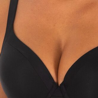 DIM D0CS8 Beugelbeha voor dames met elastische zijkanten - maat Zwart