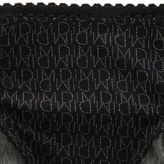 DIM Microfiberslip ademende stof D092S meisje Zwart - 12J / 152cm