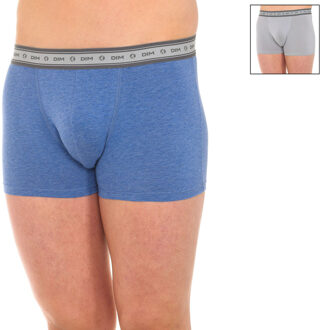 DIM Pack-2 Boxers Groen Bio ademende stof D0A6C man - maat L Veelkleurig