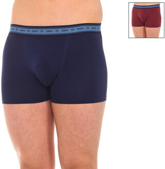 DIM Pack-2 Boxers Groen Bio ademende stof D0A6C man - maat Veelkleurig