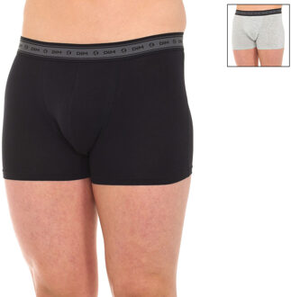 DIM Pack-2 Boxers Groen Bio ademende stof D0A6C man Veelkleurig