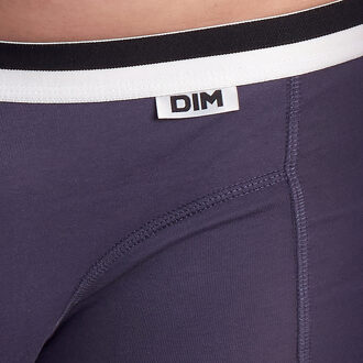 DIM Pack-2 Boxershorts DIM Basic Atmungsaktives Gewebe D05H2 für Herren Blauw