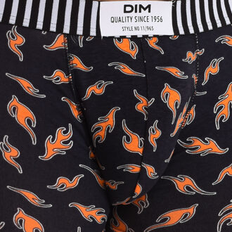 DIM Pack-3 Boxers Mode D0C6D voor mannen met modern design en comfortabele pasvorm voor een elegante look Oranje