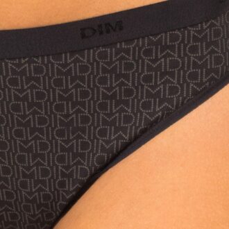 DIM Pack-3 Slips Coton Strech D4C17 vrouw - maat Veelkleurig