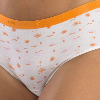 DIM Pack-5 Katoenen Stretch Comfort Slip voor Dames D4C17 Veelkleurig