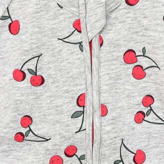 DIM Romper met korte mouw en rits D0A0N baby Grijs