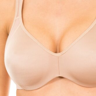 DIM Royale 3792 damesbeha met beugel en elastische zijkanten Beige - EU 85C /UK 38C