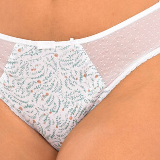 DIM Royale kanten slip 00ASG vrouw Wit - L