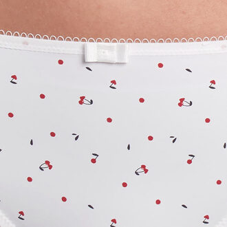 DIM Royale slip met tule D0A63 voor dames Wit - L