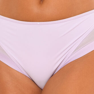 DIM Ruim elastische en ademende stof slip 00A63 voor vrouwen biedt comfort en natuurlijke beweging - maat XL Lila