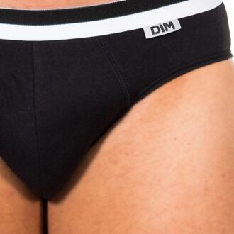 DIM Set-2 Slips Unno Basic ademende stof D05H1 man Zwart/wit