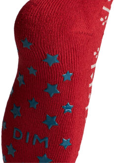 DIM Verpakking van 3 AD00AAP Antislip Sokken voor Meisjes - maat One Size Veelkleurig