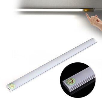 Dimbare 30CM USB LED Touch Sensor Licht Strip Onder Kast Kledingkast Kast Lamp Buis Bar Licht