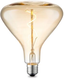 dimbare Led Flex Spiraal E27 3W 180Lm 2700K Amber Goud