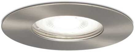 Dimbare LED inbouwspot Bari RVS GU10 5 Watt 6400K IP65 spatwaterdicht