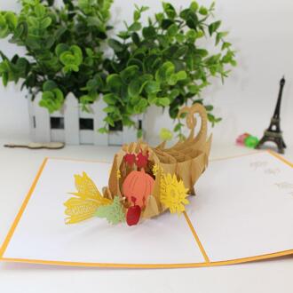 Dimensionale Wenskaarten Origami Moeder Thanksgiving Verjaardag Zegen