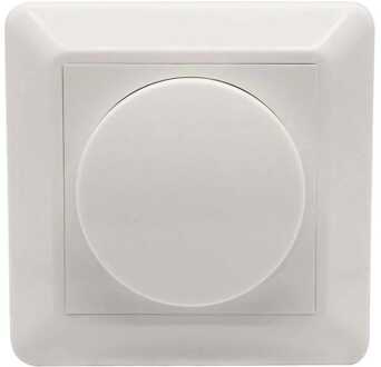 Dimmerknop incl. centraalplaat en raamwerk (voor ECO-DIM.04 en art. 478473)