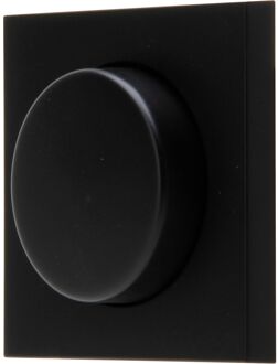 Dimmerplaat Athenis Coax Mat-zwart