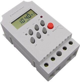 DIN RAIL DIGITALE PROGRAMMEERBARE timer tijd schakelaar 220VAC 25A tijd schakelaar din rail tijd schakelaar KG316T-II