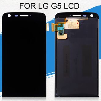 Dinamico H850 Lcd Voor Lg G5 Display Met Touch Screen Digitizer Vergadering H858 H820 LS992 H840 Lcd + Midden Frame zwart nee kader