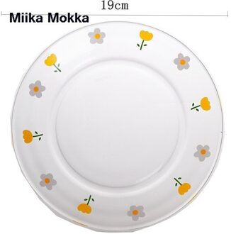 Diner Plaat Glas Diner Gerechten Met Lepel En Vork Dessert Lade Brief Gedrukt Dessertbord Brood Plaat Keuken Servies