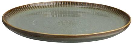 Dinerbord Camille - - Ø25,5 Cm - Stoneware - Groen