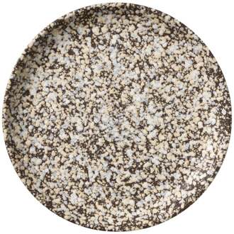 Dinerbord olivo - bruin - ø25.5x2.8 cm