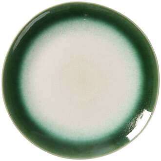 Dinerbord roots - donkergroen - ø27.5x3 cm
